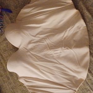 David's Bridal white corset 34A